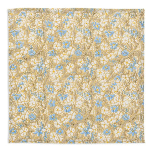 Le Monde Sauvage - Servilleta Madras - Set de 8 | Amarillo