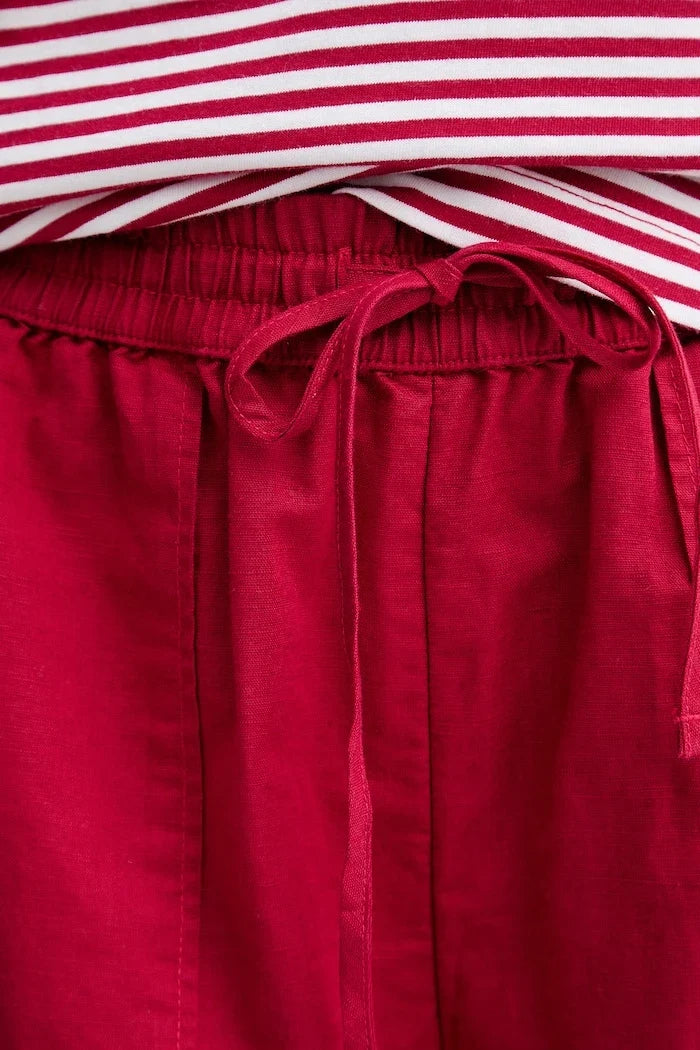 Marc O'Polo Mujer, Pantalones Cortos, Lino