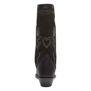 Bootstock - Botas cowboy Haily con tachuelas de ante | Negro