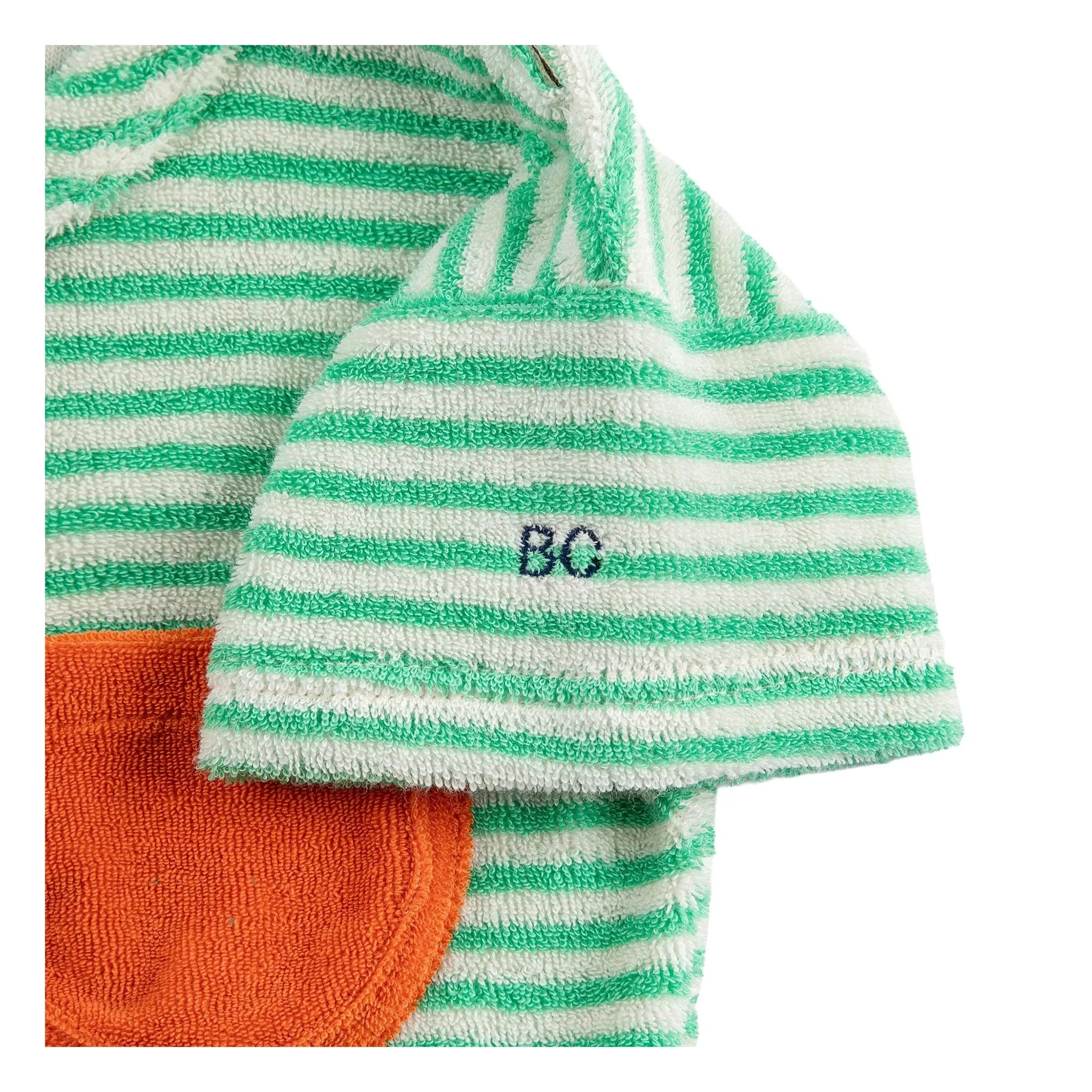 Bobo Choses - Camiseta de algodón orgánico a rayas | Verde