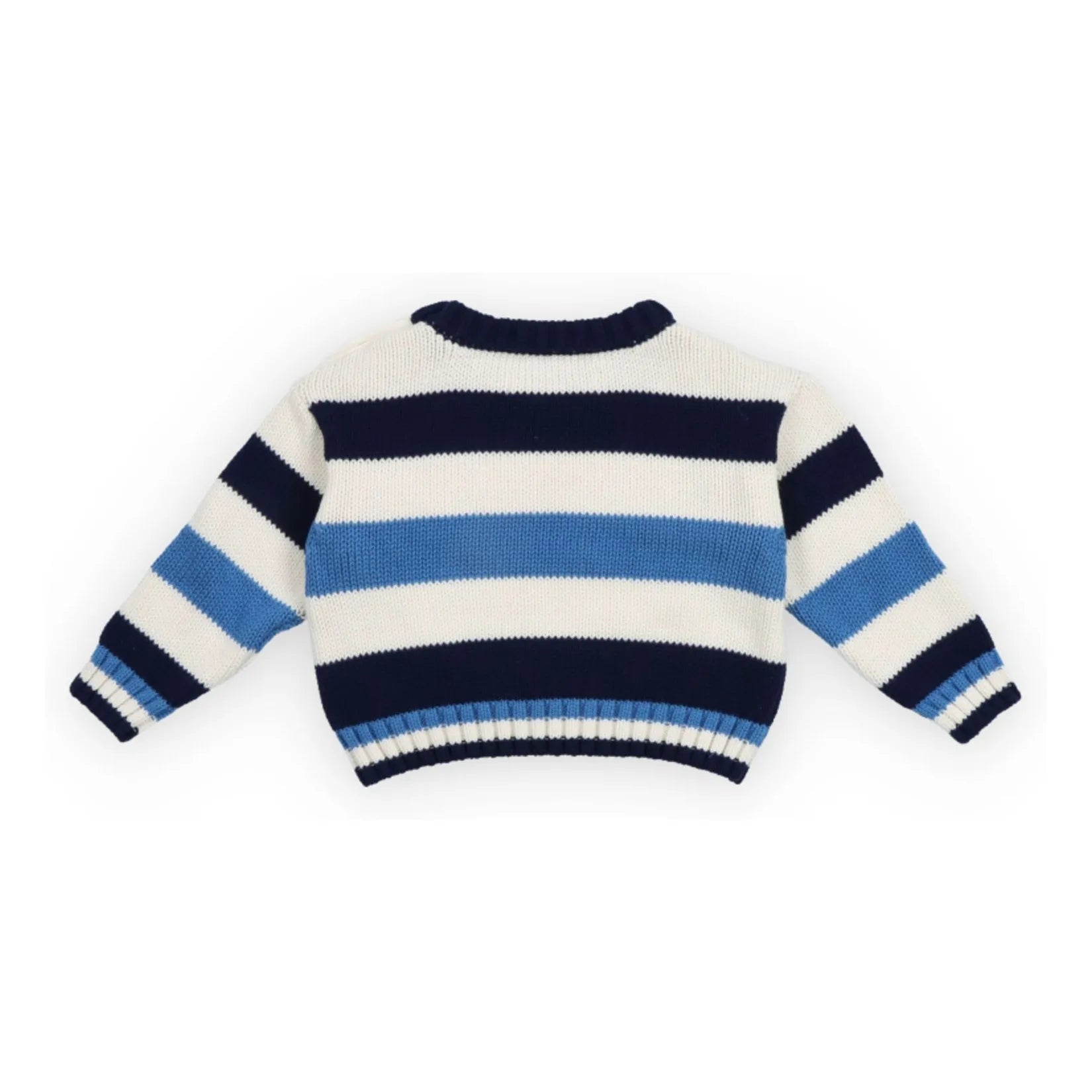 the new society - Jersey de rayas Celosia para bebé | Azul