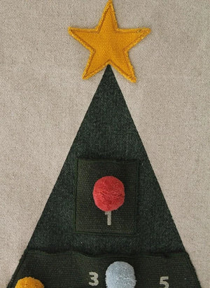 Lorena Canals - Calendario de Adviento para Árbol de Navidad | Verde Oscuro
