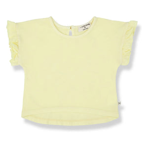 1+ en la familia - Camiseta Volants Campanet | Amarillo