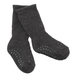 GOBABYGO - Calcetines antideslizantes | Gris oscuro