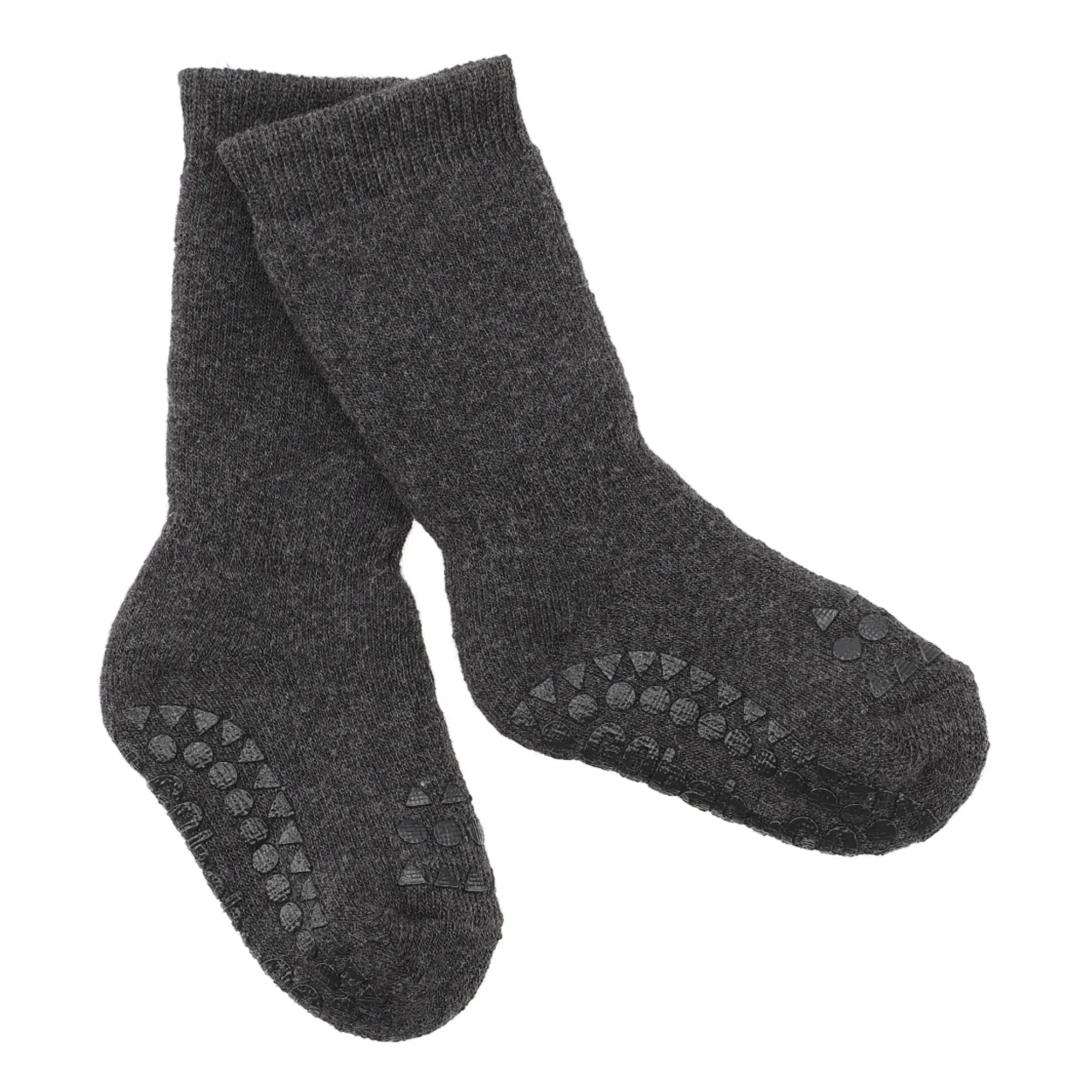 GOBABYGO - Calcetines antideslizantes | Gris oscuro