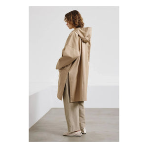 Pomandère - Chaqueta impermeable de lona de algodón | Sand