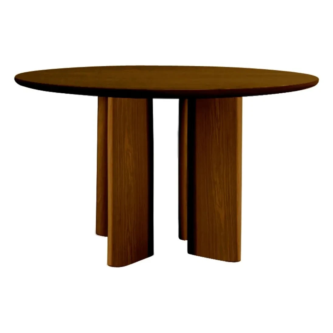 Gabrielle Paris - Mesa de comedor redonda, Teak Joe | Teca