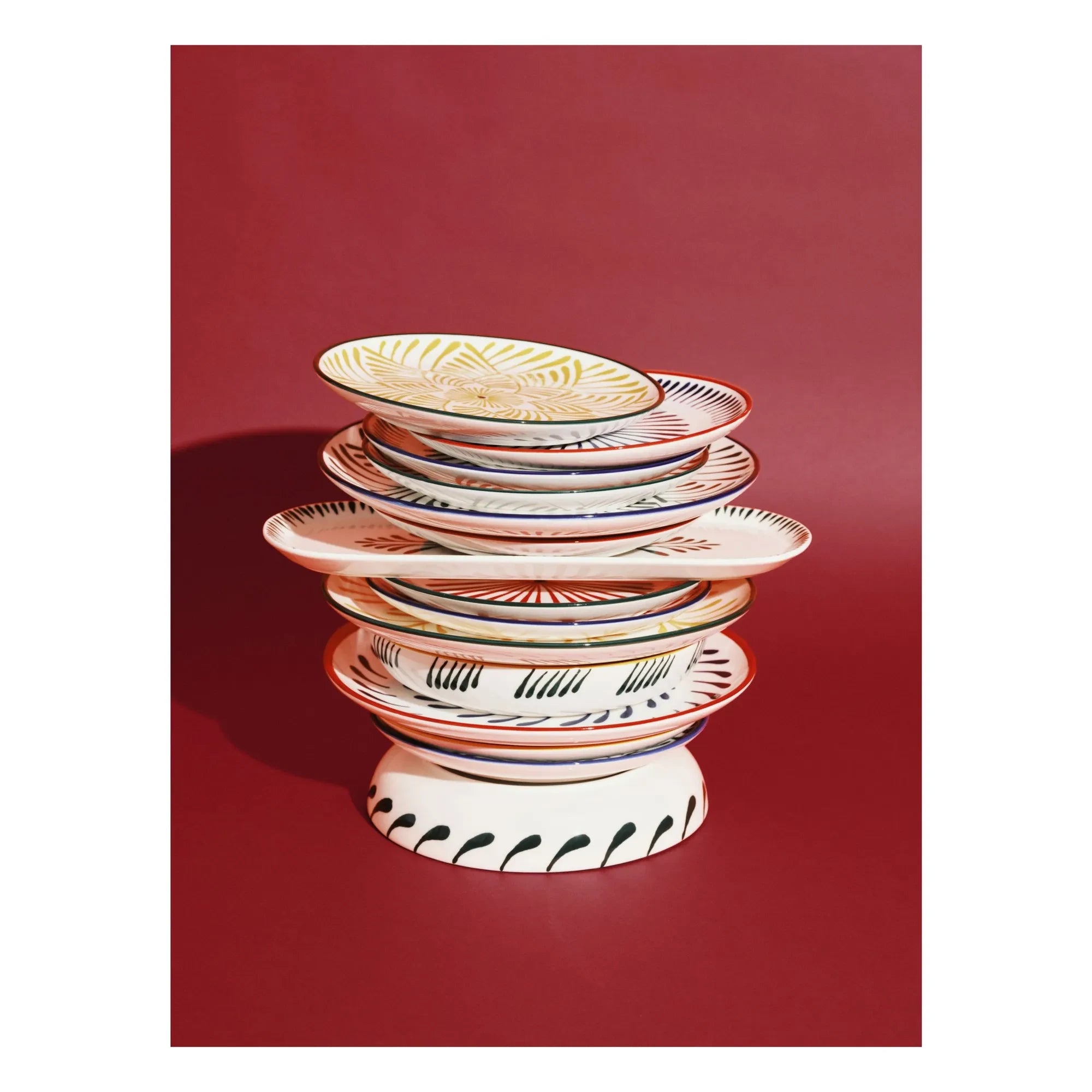 Serax - Baazar çorba tabakları, Waww La Table - 4'lü Set | Yeşil