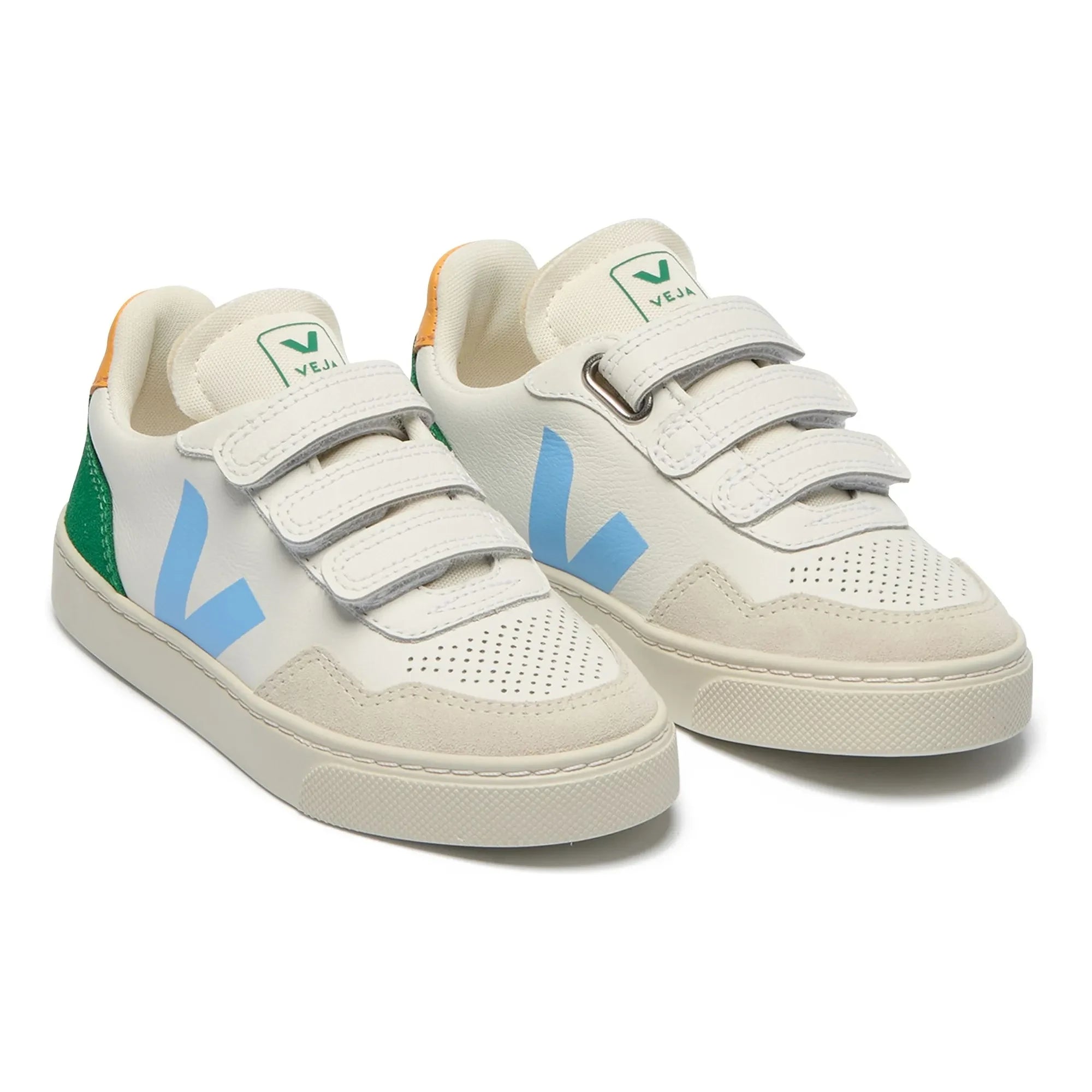 Veja - Zapatillas Scratch Small V-90 Piel O.T. | Verde