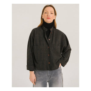 Tinsels - Camisa Francis | Gris oscuro