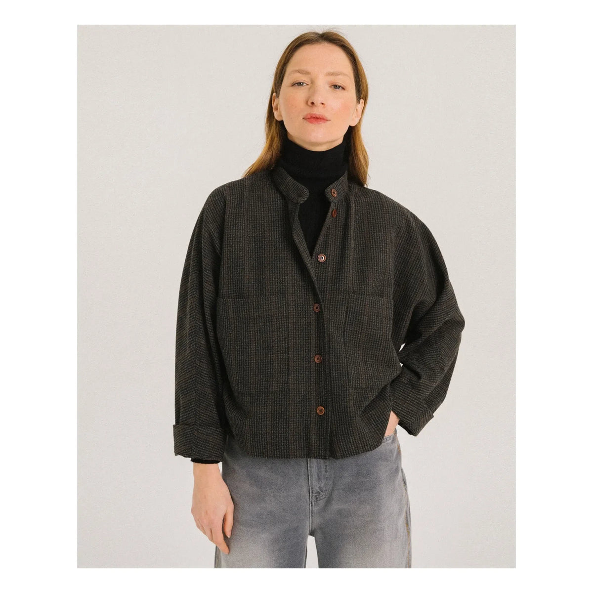 Tinsels - Camisa Francis | Gris oscuro