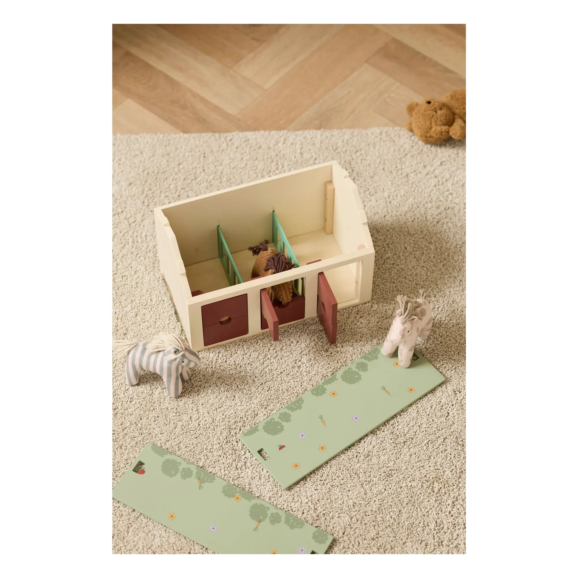 Kid's Concept - Estable con caballos