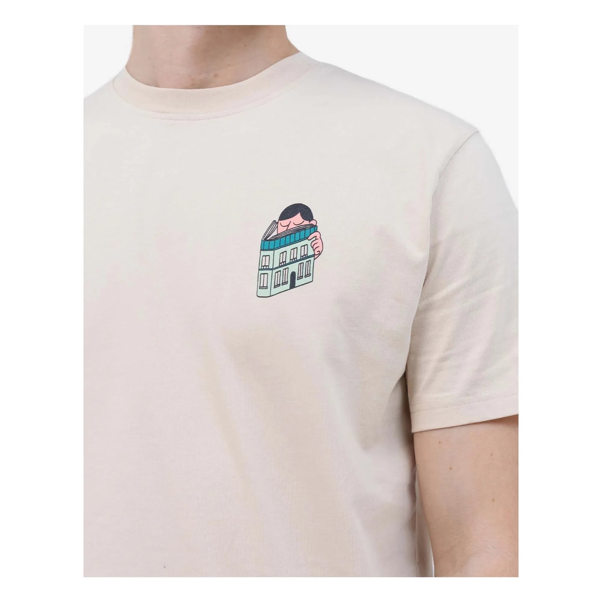 Olow - Camiseta Building | Crema