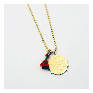 Adorabili - Collar de mariquita | Oro