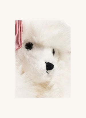 Konges Sløjd - Spitz Köpek Peluş Oyuncak | Beyaz