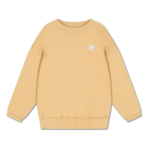 Repose AMS - Sudadera Oversize Cozydrop R Algodón Orgánico | Amarillo