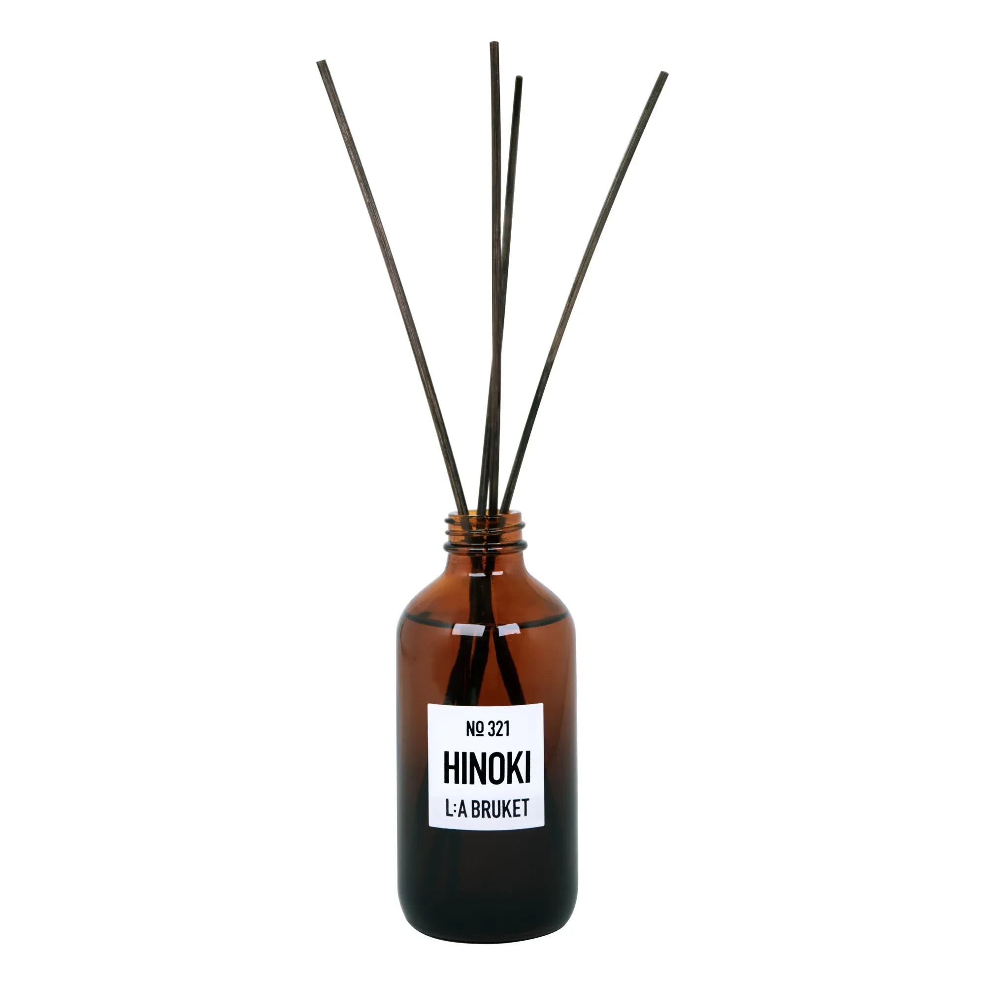 L:A BRUKET - Difusor para el hogar Hinoki - 200 ml | Incoloro