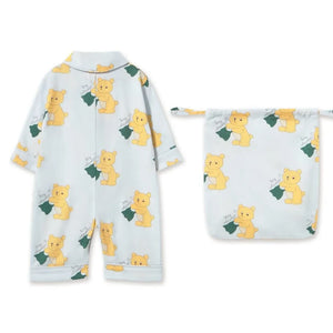 Tinycottons - Teddy Bear Tulum Pijama | Açık Mavi