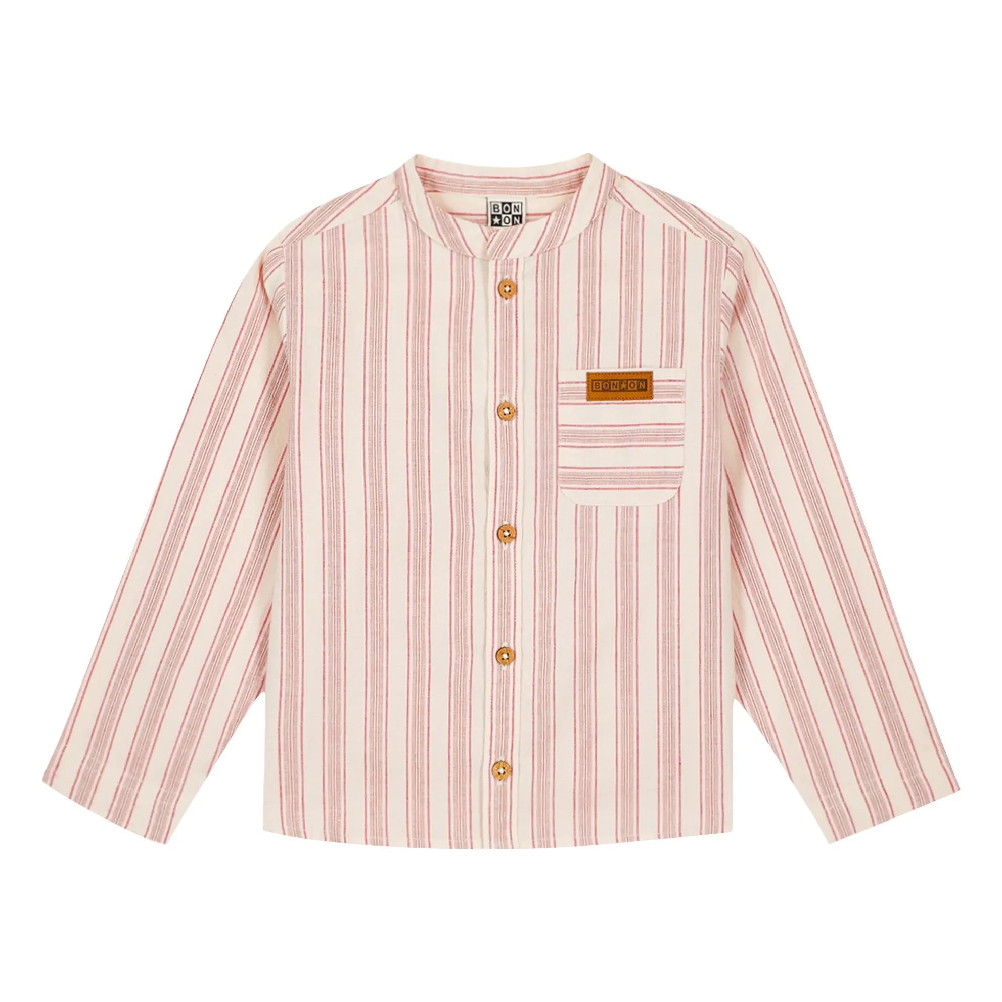 Bonton - Never Camisa a rayas | Crema