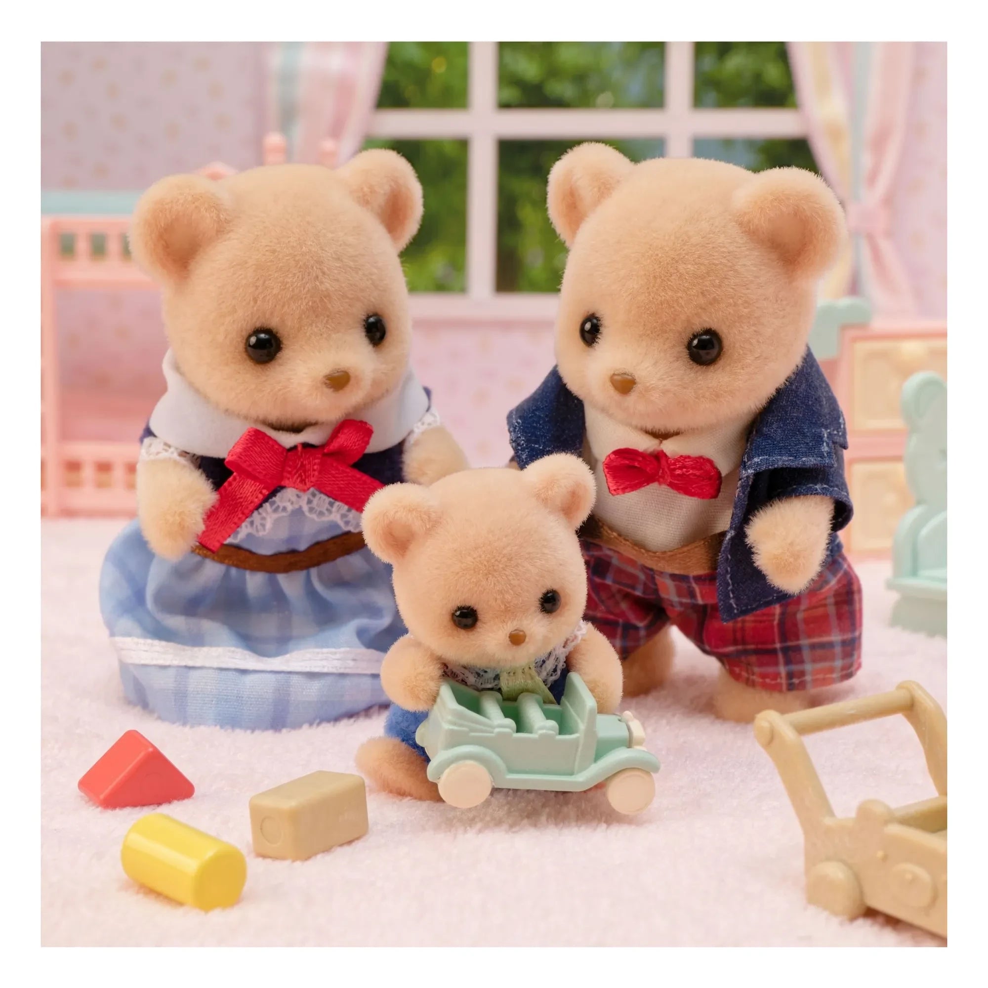 Sylvanian Families - La familia Oso Bizcocho