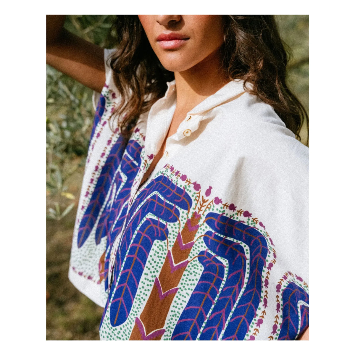 Tinsels - Camisa Cinzia | Azul