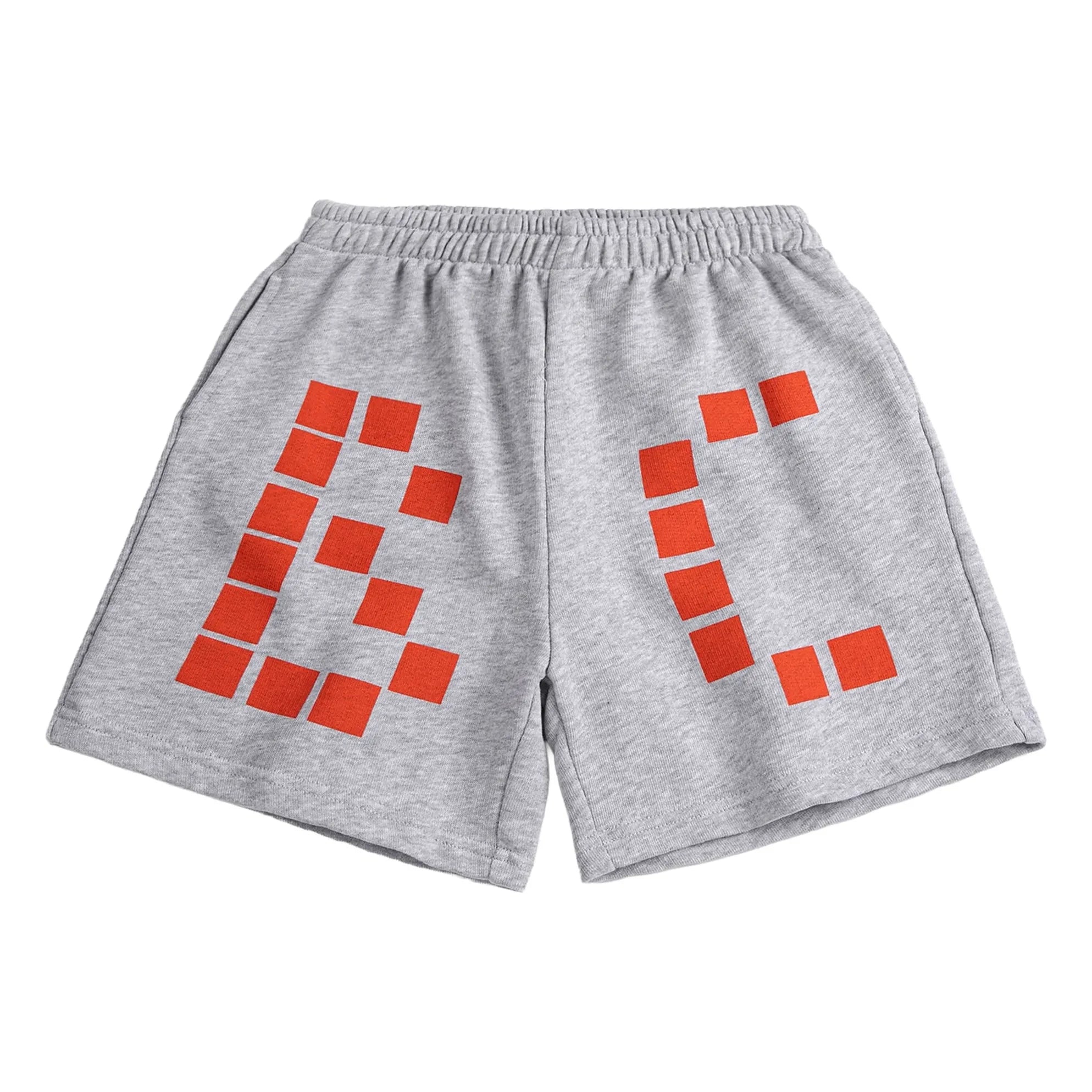 Bobo Choses - Pantalones cortos de algodón orgánico BC | Gris jaspeado