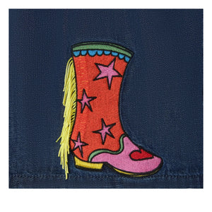 Stella McCartney Kids - Falda vaquera | Azul vaquero