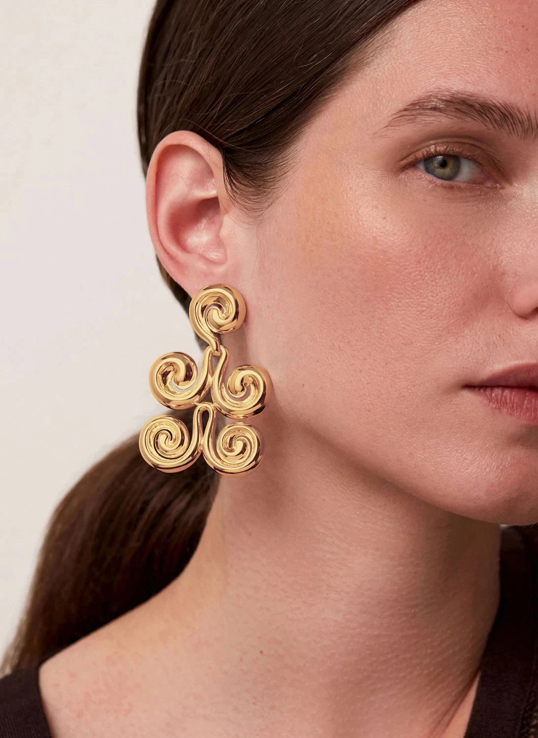 Jenny Bird - Mega Nico Pendientes | Oro