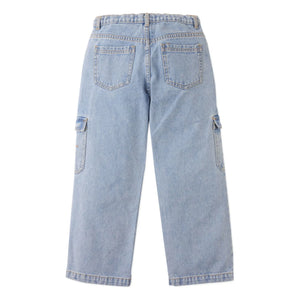 Gingersnaps - Banana Prim Kargo Vaquero | Azul claro