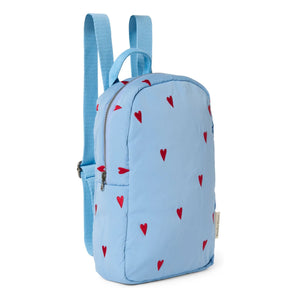 Studio Noos - Mochila Puffy Hearts | Azul claro