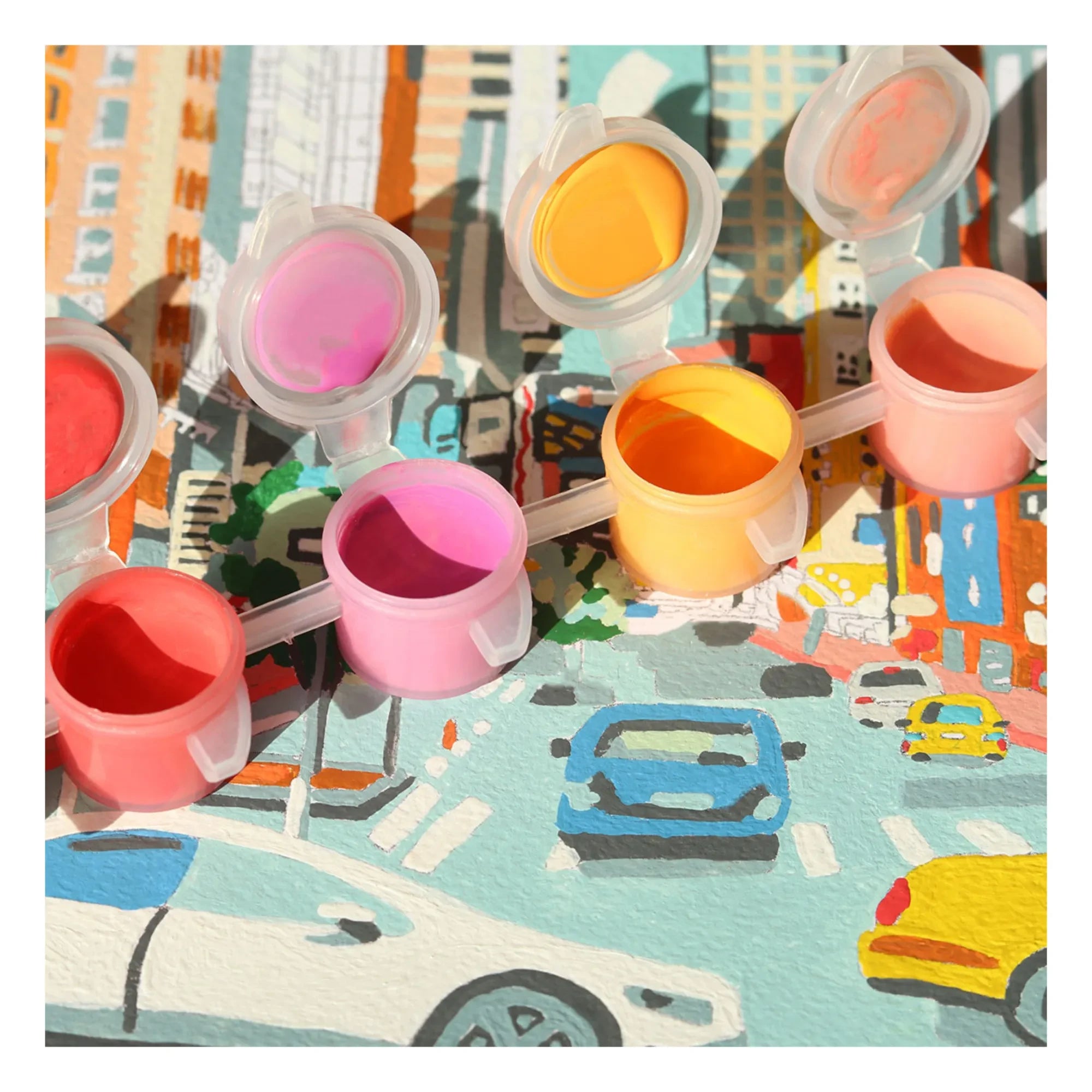 La Petite Épicerie - Juego para colorear - Broadway y West 53Rd
