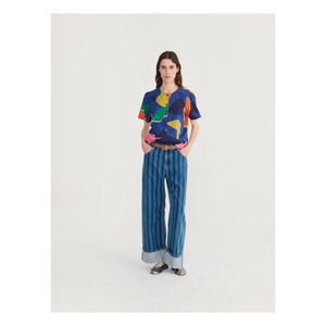 Bobo Choses - Blusa de algodón orgánico color flor | Rosa