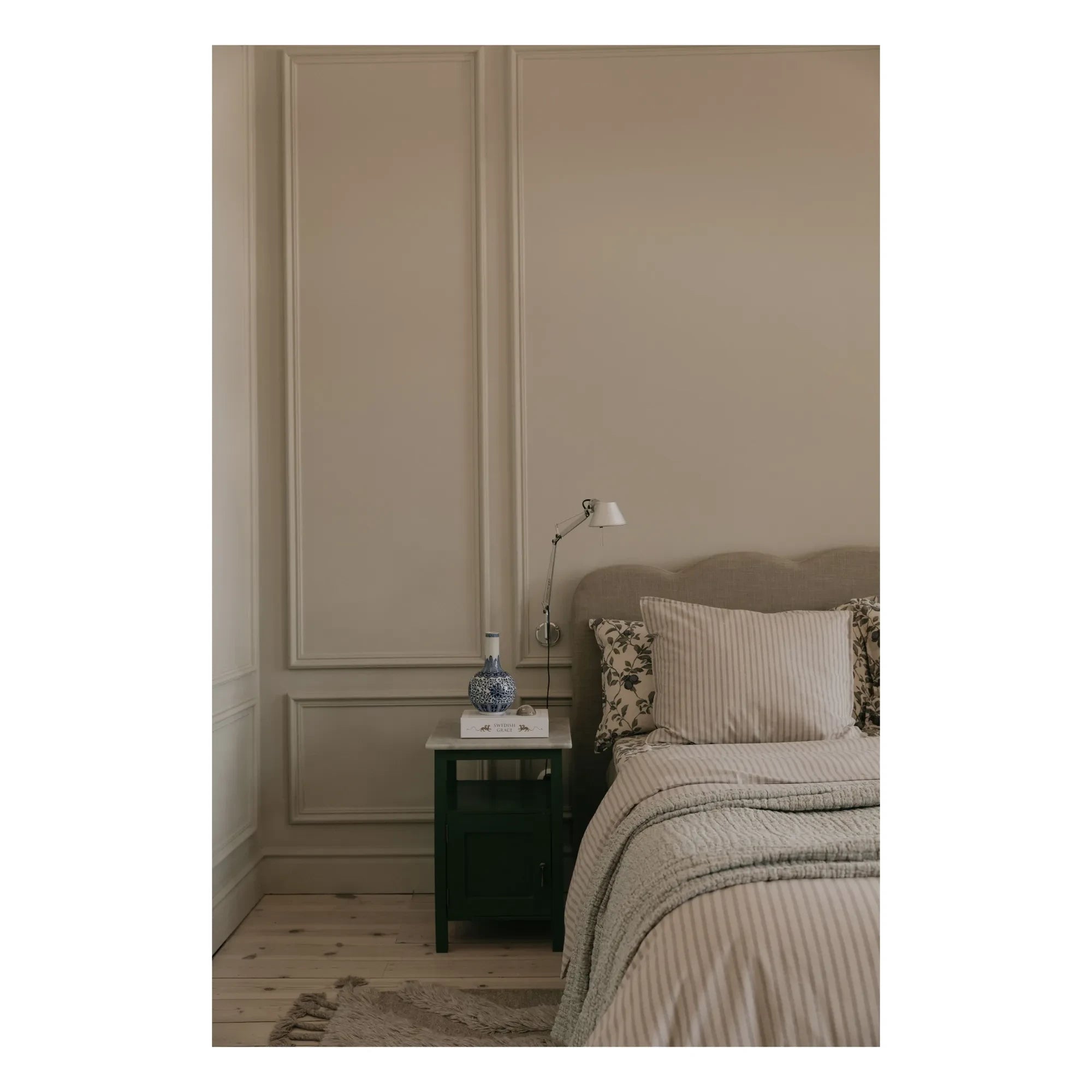 garbo&friends - Juego de cama a rayas | Beige