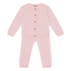Cárdigan y leggings Marianne - Bonton | Rosa empolvado