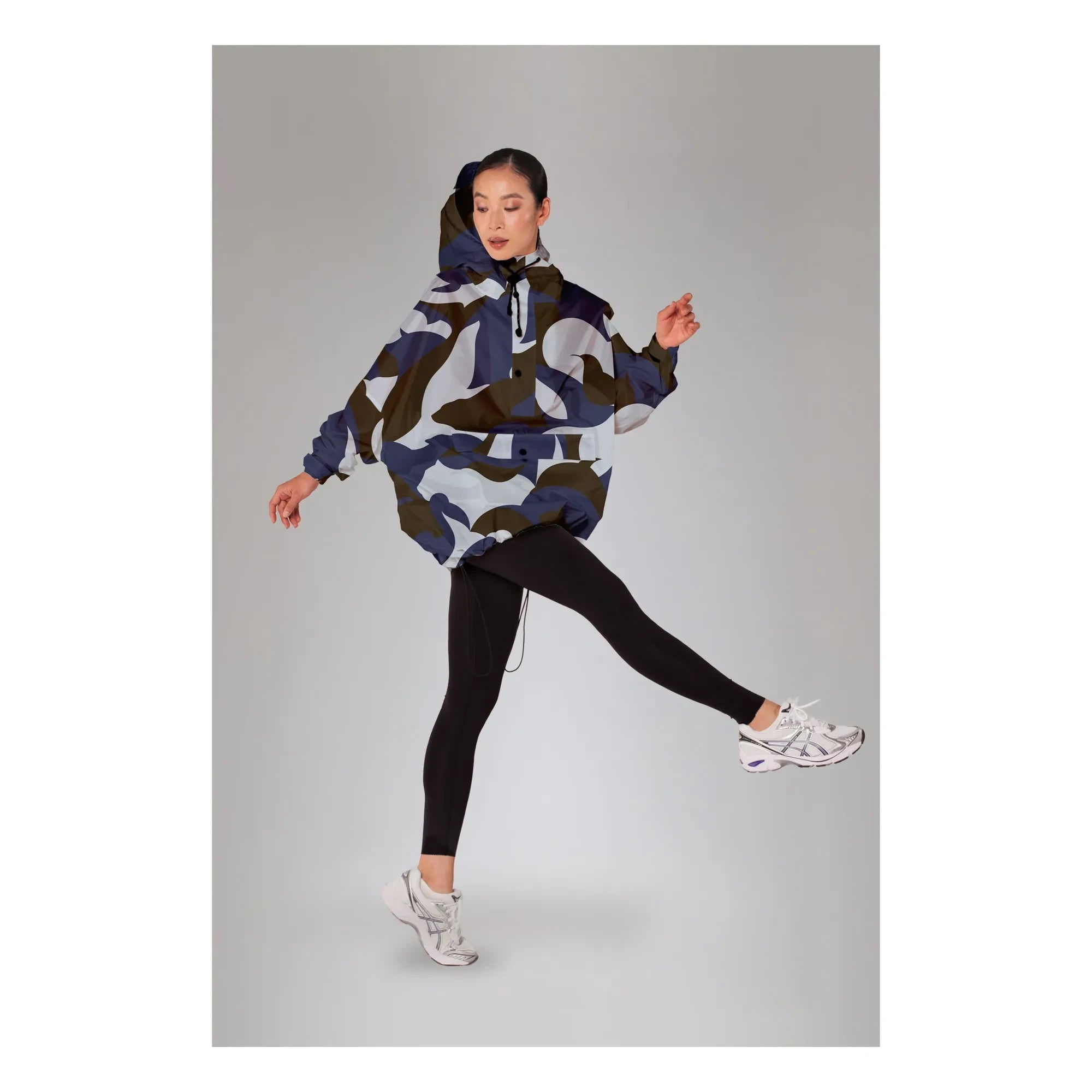 Rainkiss - Malika Chubasquero Poncho | Azul