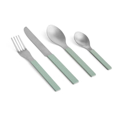 Hay - Juego de cubiertos de 4 piezas, Muller Van Severen - Juego de 4 | Verde