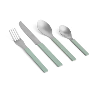 Hay - Juego de cubiertos de 4 piezas, Muller Van Severen - Juego de 4 | Verde