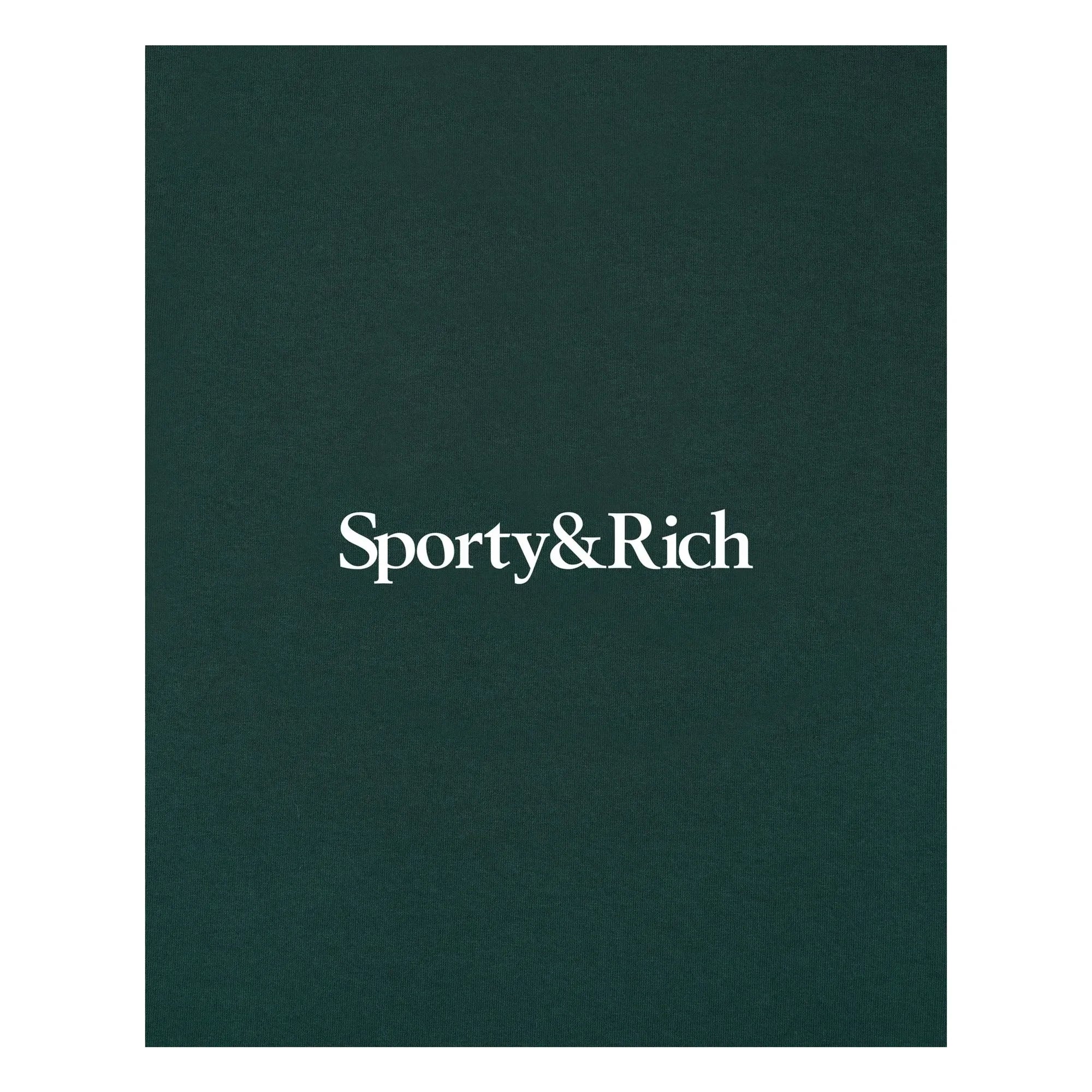 Sporty & Rich - Jogger Serif Logo | Verde oscuro