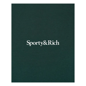 Sporty & Rich - Jogger Serif Logo | Verde oscuro