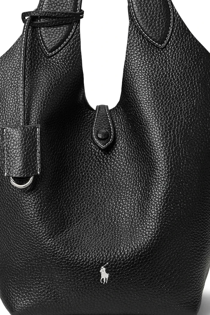 Bolso tote de cuero Polo Ralph Lauren