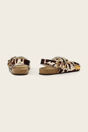 Sandalia AllSaints Staffa de piel plana para mujer