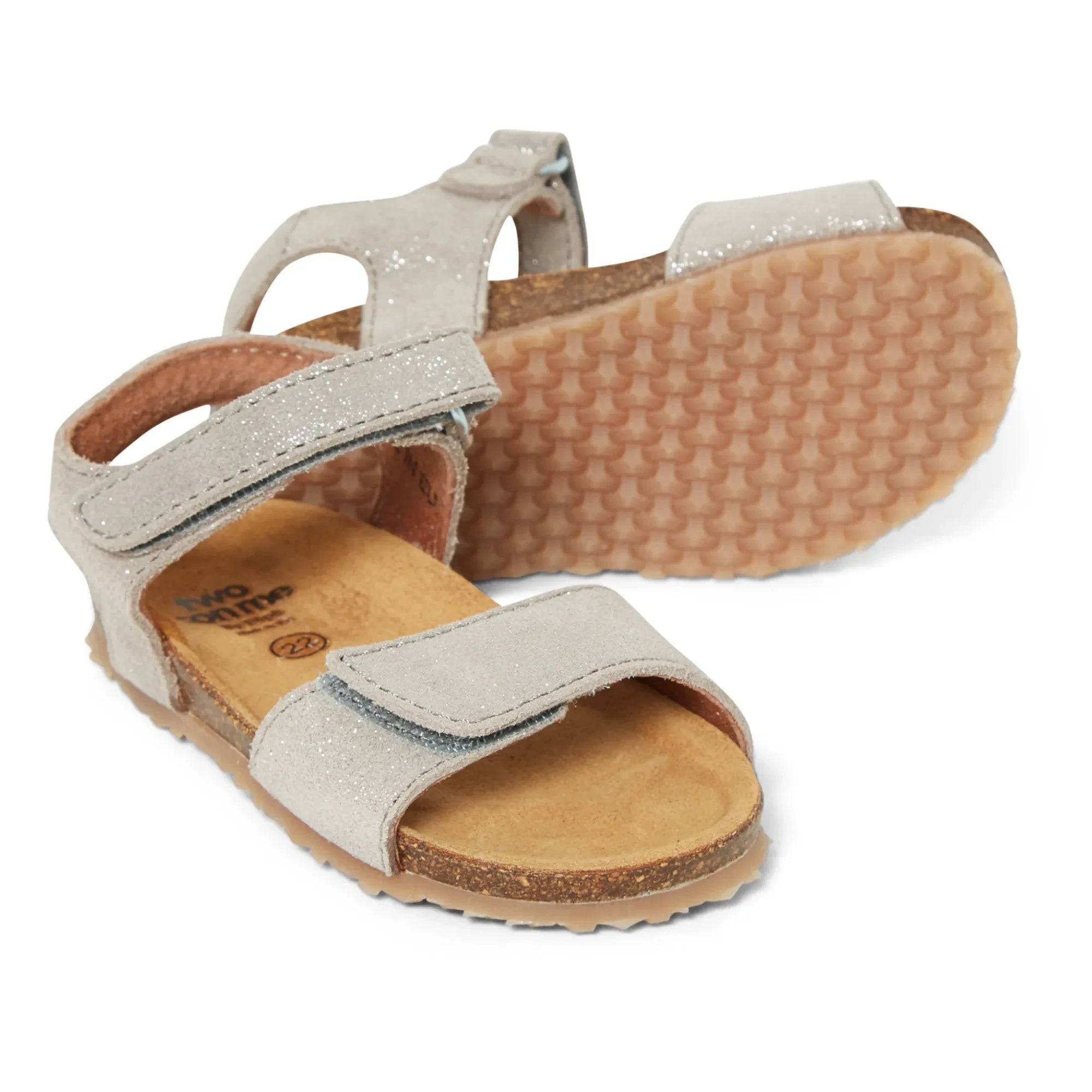 Pèpè - Two Con Me - Sandalias con velcro | Plateado