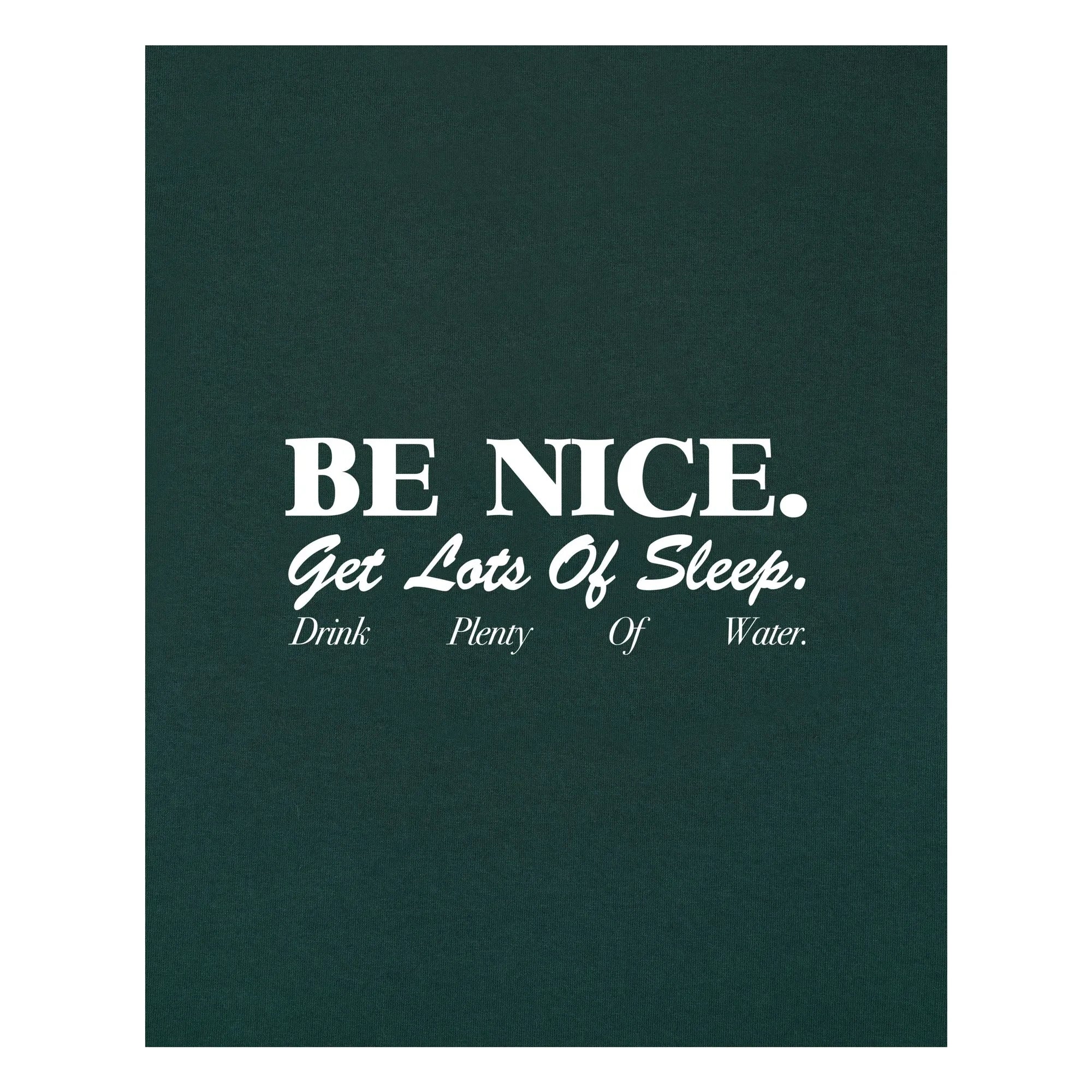 Sporty & Rich - Sweat Be Nice | Verde oscuro