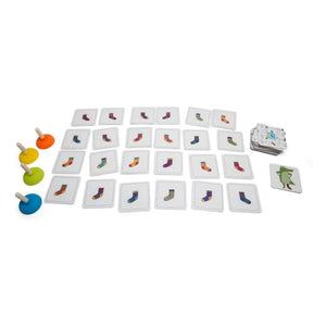 BS Toys - Juego de observación Calcetines de cocodrilo