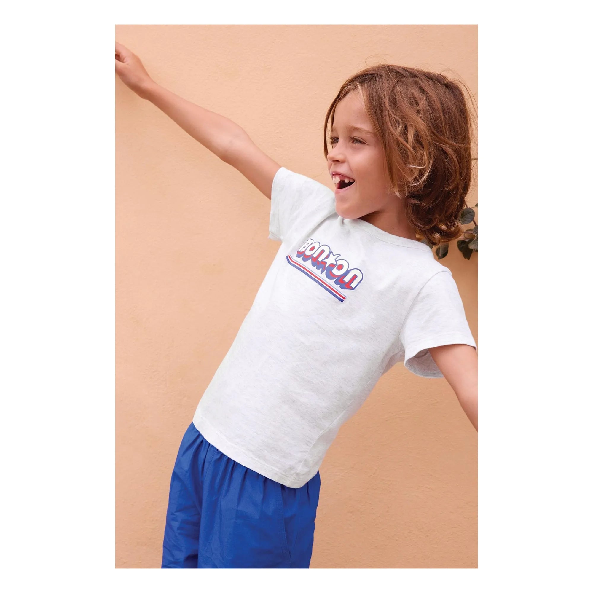 Bonton - Camiseta Chiné Tubo Bonton | Gris