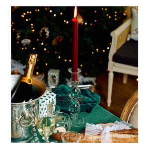 Anna + Nina - Portavelas Bosque Navideño | Verde