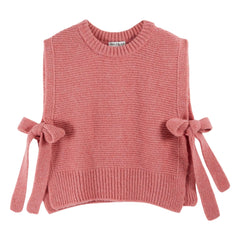 Emile et Ida - Jersey sin mangas de lana merina extrafina Columbia | Rosa