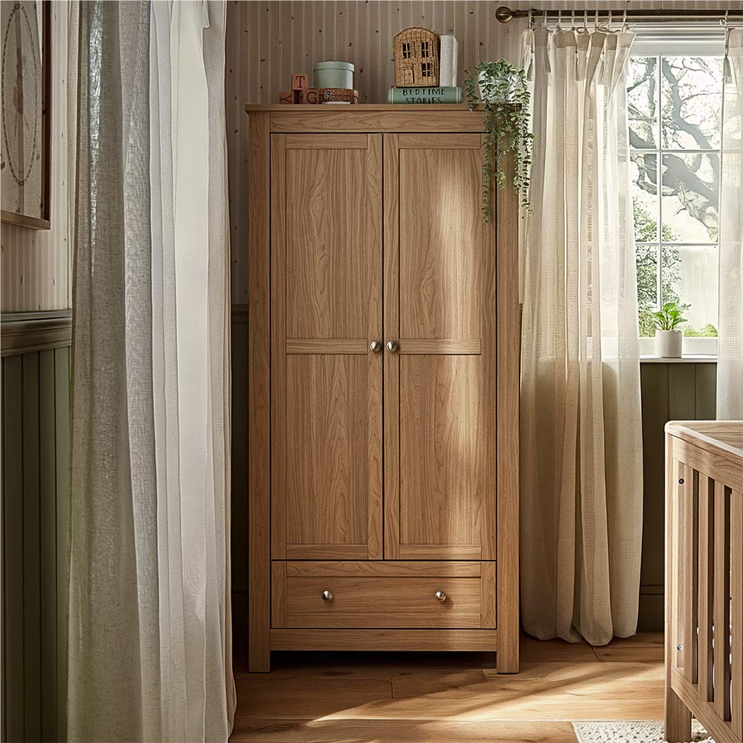 CuddleCo Burford 3pc Set - Oak-Nursery Sets-Oak- | Natural Baby Shower