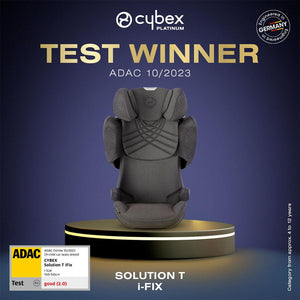 CYBEX Solution T i-Fix Plus Car Seat - Peach Pink-Car Seats-Peach Pink- | Natural Baby Shower