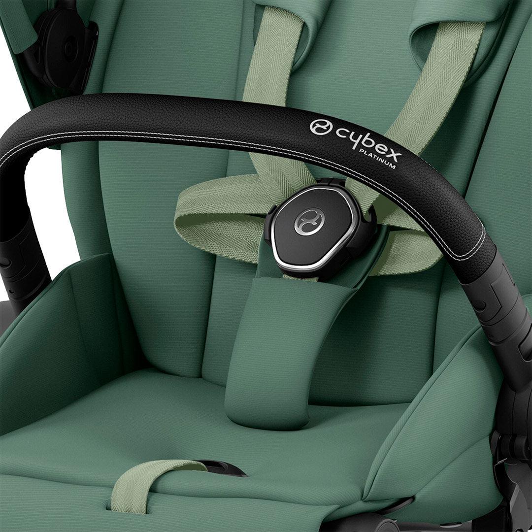 CYBEX e-Priam Pushchair - Leaf Green-Strollers-Leaf Green/Chrome & Black-No Carrycot | Natural Baby Shower